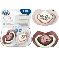 Smoczki uspokajające - CANPOL BABIES SMOCZEK SLEEPY KOALA 18m+ 2 szt GIRL - miniaturka - grafika 1