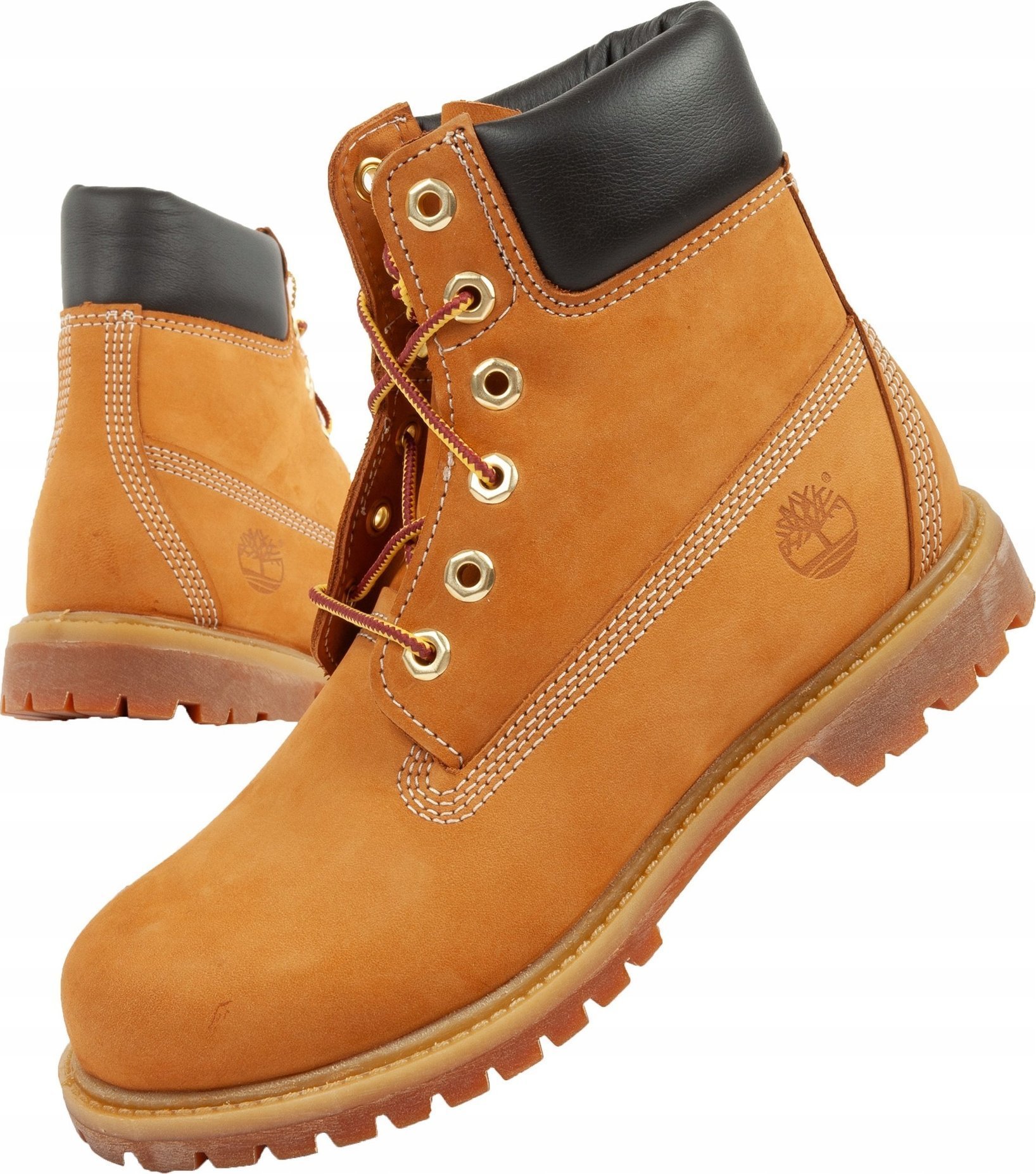 BUTY MĘSKIE TIMBERLAND PREMIUM 6 ZIMOWE TREKKINGOWE SKÓRA r. 45,5