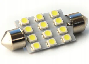 24V Rurka 39mm 12 led Smd C3W C5W C10W C15W - Akcesoria tuningowe - miniaturka - grafika 1
