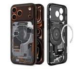 Etui i futerały do telefonów - Spigen Ultra Hybrid Mag Magsafe do Iphone 17 Pro Zero One Black - miniaturka - grafika 1