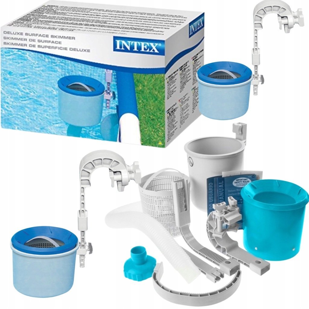 SKIMMER POWIERZCHNIOWY OCZYSZCZACZ WODY W BASENIE SKIMER BASEN INTEX 28000