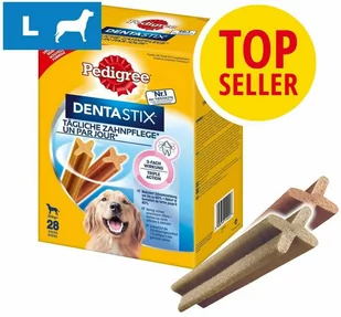 Zestaw Pedigree DentaStix Maxi, 56 sztuk - Dla dużych psów (>25 kg), 2160 g - Przysmaki dla psów - miniaturka - grafika 1