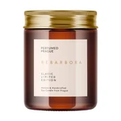 Świece - Świeczka sojowa o zapachu rabarbaru Perfumed Prague, 40 h - miniaturka - grafika 1