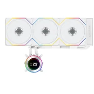 Chłodzenie wodne - Lian Li GA II Hydroshift II LCD-C 360TL Obudowa komputera Chłodnica cieczy all-in-one 12 cm Biały 1 szt. - miniaturka - grafika 1