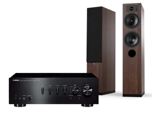 Yamaha A-S701 (czarny) + Tesi 5 (mokka) - Zestawy stereo - miniaturka - grafika 1