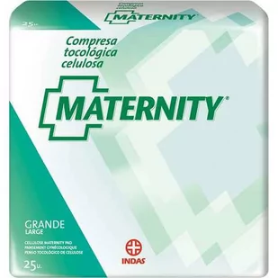 Indas, Maternity, Anatomiczne podkłady poporodowe celulozowe, 25 szt. - Akcesoria medyczne - miniaturka - grafika 1