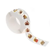 Zeszyty szkolne - Naklejki na rolce Kapibara 500szt - miniaturka - grafika 1