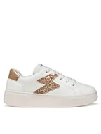 Buty dla dziewczynek - Geox Sneakersy J Mikiroshi Girl J45DVA 054EW C1ZH8 S Biały - miniaturka - grafika 1