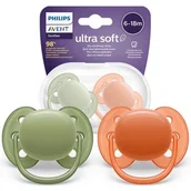 Smoczki uspokajające - Philips ultra soft - Smoczek - SCF093/01 - miniaturka - grafika 1
