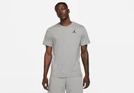 Koszulki męskie - Nike Air Jordan Jumpman Crew Tee Carbon Heather - miniaturka - grafika 1