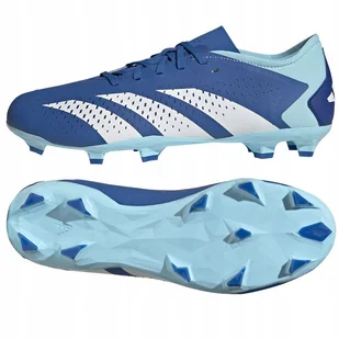 Buty adidas Predator Accuracy.3 L FG GZ0015 niebieski 41 1/3 - Piłka nożna - miniaturka - grafika 1