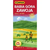 Mapa tur. - Babia Góra, Zawoja 1:30 000 w.2022 - Książki podróżnicze - miniaturka - grafika 3