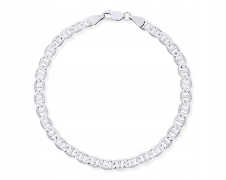 Bransoletka Srebrna Męska Szeroka splot Gucci dł. 21 cm Srebro Rod pr. 925