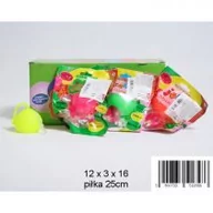 Piłki dla dzieci - TOYS Piłka balon 25 cm mix kolorów MIDEX 0512E Eurotrade-5900733516586 - miniaturka - grafika 1