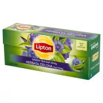 Lipton Unilever Herbata zielona Green Tea Earl Grey, 40 g, 25 szt. - Herbata - miniaturka - grafika 1