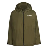 Kurtki damskie - adidas W MT RR JKT Plus kurtka damska, Olifoc, 3XL - miniaturka - grafika 1
