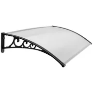 Daszki nad drzwi - GOCKOWIAK Daszek Miko 100 x 150 cm Czarny - miniaturka - grafika 1