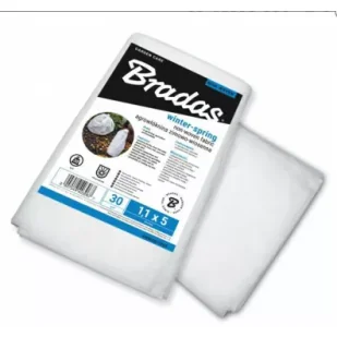 Bradas Agrowłóknina zimowa biała 50 g 1,6x10 m - Agrowłókniny - miniaturka - grafika 1