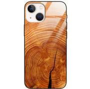 Etui i futerały do telefonów - Etui drewniane iPhone 13 Mini Old Fashion Wood Burnt Orange Forestzone Glass - miniaturka - grafika 1
