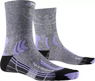 X-socks damskie Trek Retina damskie skarpety trekkingowe, skarpety do wędrówek szary grey multi melange/dust 41-42 XS-TSR8S20W - Skarpetki damskie - miniaturka - grafika 1