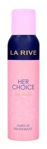 La Rive For Woman, Her Choice, Dezodorant Perfumowany W Sprayu, 150ml - Dezodoranty i antyperspiranty dla kobiet - miniaturka - grafika 1