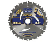 Tarcze do pił - IRWIN PIŁY TARCZOWE PIŁA TARCZOWA 160x20x2,4mm 24z ATB WELDTEC (1897362) - miniaturka - grafika 1