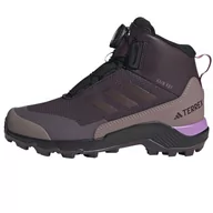 Buty trekkingowe damskie - Buty adidas Terrex Winter MID BOA RAIN.RDY Jr (kolor Czarny, rozmiar 36) - miniaturka - grafika 1