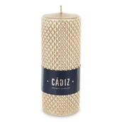 Świece - Art Pol Pol Pl Złoty Świeca Cadiz Średni Walec Fi 9,5 142796 - miniaturka - grafika 1