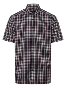 Andrew James Koszula męska - non-iron Mężczyźni Regular Fit Bawełna niebieski|czerwony|biały w kratkę, 39 - Koszule męskie - miniaturka - grafika 1