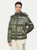 Kurtki męskie - EA7 Emporio Armani Kurtka zimowa 6DPB71 PN2MZ 1846 Zielony Regular Fit - miniaturka - grafika 1