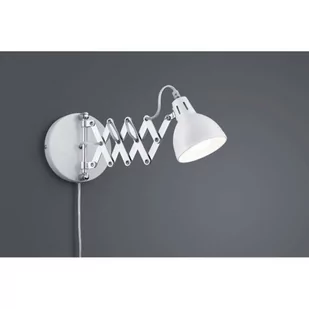 Lampa ścienna Scissor z białym matowym kloszem - Lampy ścienne - miniaturka - grafika 1
