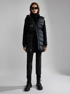 Napapijri Spodnie w kolorze czarnym - Spodnie damskie - miniaturka - grafika 1