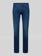 Spodnie męskie - Jeansy o kroju slim fit z 5 kieszeniami model ‘ANBASS’ - miniaturka - grafika 1