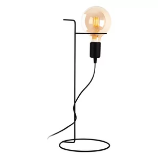 Czarna lampa stołowa Squid Lighting Penta, wys. 51 cm - Noże stołowe - miniaturka - grafika 1