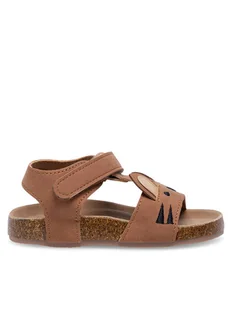 Action Boy Sandały CM230815-11 Brązowy - Buty dla chłopców - miniaturka - grafika 1