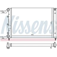 Części motocyklowe - NISSENS Chłodnica, układ chłodzenia silnika NISSENS 60071 60071 - miniaturka - grafika 1