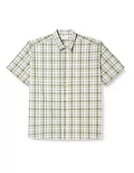 Koszule męskie - s.Oliver Męska koszula z krótkim rękawem, zielony, XXL - miniaturka - grafika 1