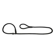 Smycze dla psów - Dingo Smycz Zaciskowa Z Linki Snake 1,2X170 Czarna - miniaturka - grafika 1