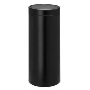 Brabantia Kosz Touch Bin New, czarny matowy, 30 l - Kosze na śmieci - miniaturka - grafika 1