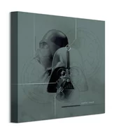 Obrazy i zdjęcia na płótnie - Star Wars Darth Vader Diagram - obraz na płótnie - miniaturka - grafika 1