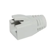 Złącza, przejściówki, adaptery - Osłona wtyku snag proof do konektora KRJS45/6ASLD, szara (S45SP-GY-6A) - miniaturka - grafika 1