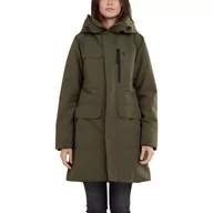 Kurtki narciarskie - Kurtka zimowa Perilla Parka Jacket - oliwkowa - miniaturka - grafika 1