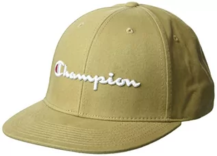 Czapki damskie - Champion Męska czapka snapback Script Print czapka baseballowa, Whole Wheat Khaki-590908, jeden rozmiar - grafika 1