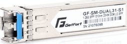 GetFort MODUŁ SFP GETFORT DUAL 1.25Gbps LC SM, 20KM TX1310 28549