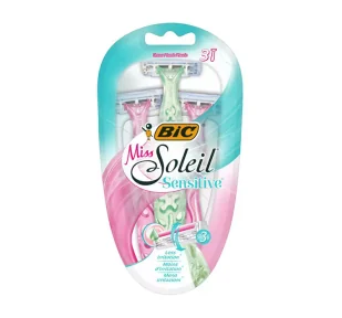 BiC Miss Soleil Sensitive Maszynki do golenia dla kobiet 3szt - Maszynki do golenia i wkłady - miniaturka - grafika 1