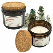 Świece - Świeca W Szkle Z Korkiem Bolsius Claming Forest 22H - miniaturka - grafika 1