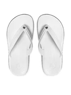 Klapki i japonki damskie - Crocs Japonki Crocband Flip 11033 Biały - miniaturka - grafika 1