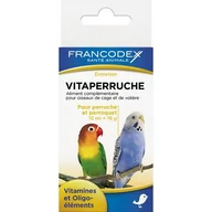 Witaminy i odżywki dla ptaków - Francodex Witaminy Dla Papug 150 ml + 18 g - miniaturka - grafika 1