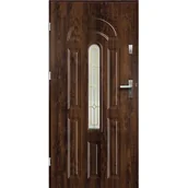 Drzwi zewnętrzne - Drzwi zewnętrzne WENUS roco ciemny orzech 90 lewe RADEX - miniaturka - grafika 1
