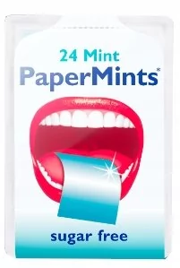 PaperMints, Odświeżające Miętowe Listki, 24 Szt. - Produkty na nieświeży oddech - miniaturka - grafika 1